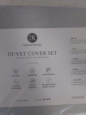 Twin Duvet Cover Set